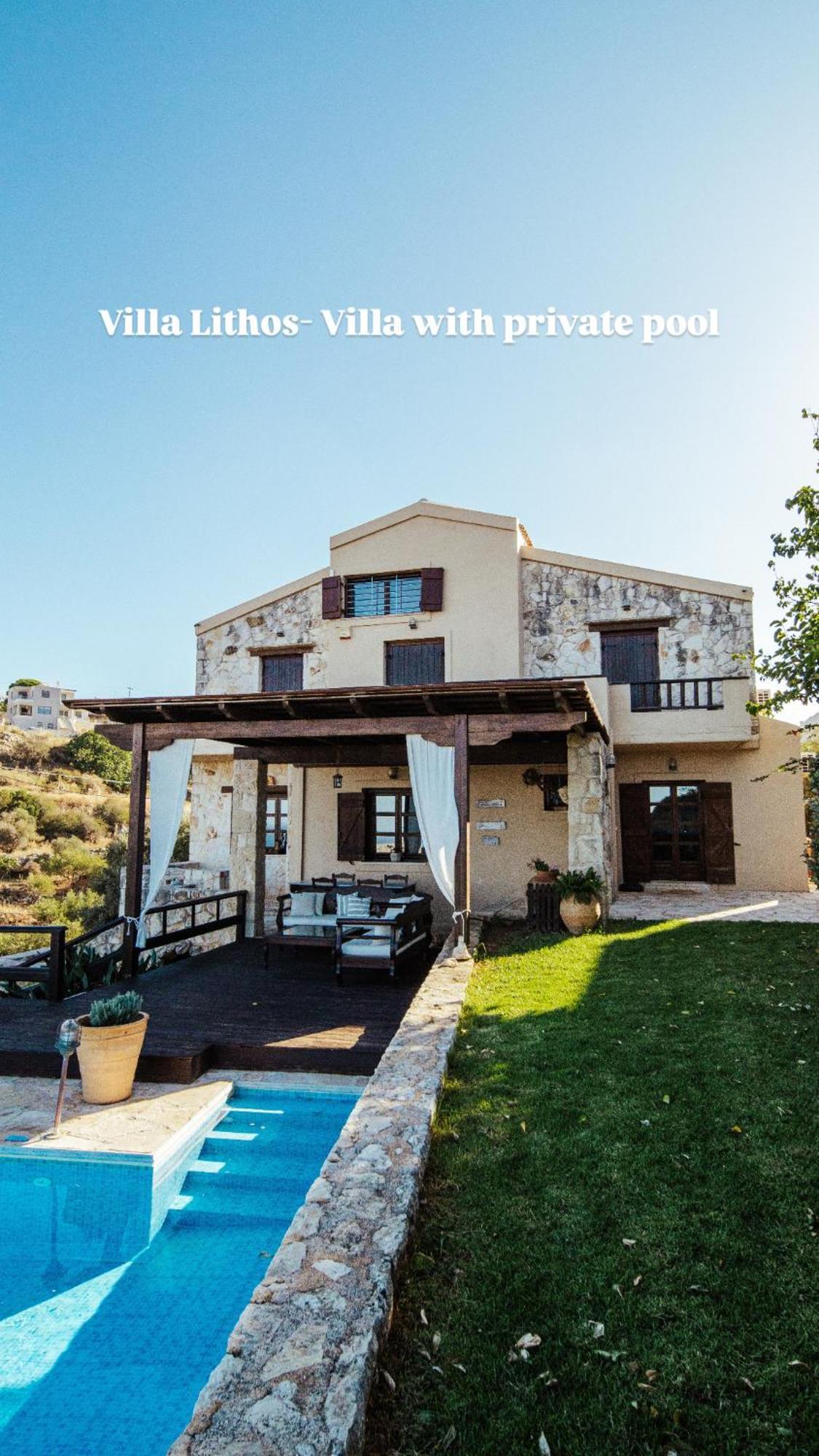 Your-Villa, Villas In Crete Chania  Exteriör bild